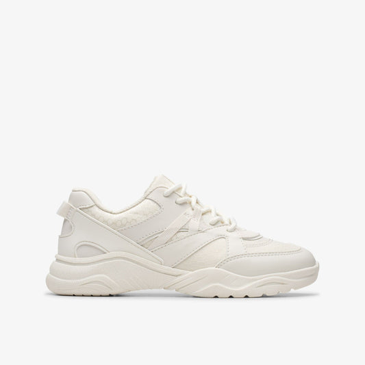 Clarks Feather Pace Older White