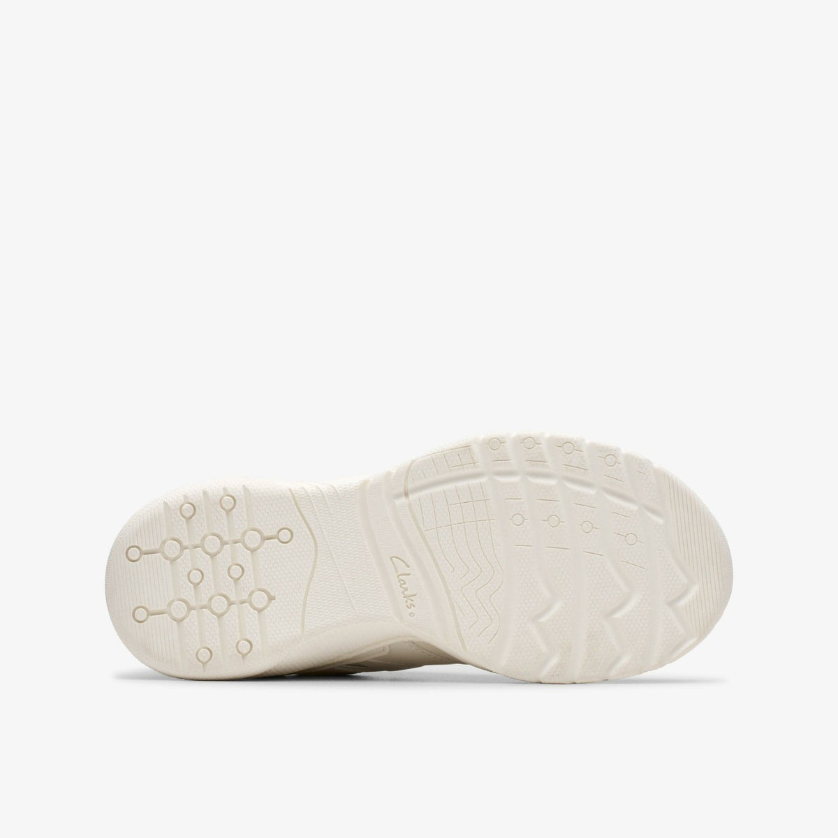 Clarks Feather Pace Older White