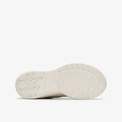 Clarks Feather Pace Older White
