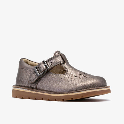 Clarks Joyful Skip Toddler Pewter
