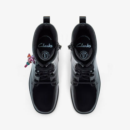 Clarks Oaklyn Charm Older Black Patent