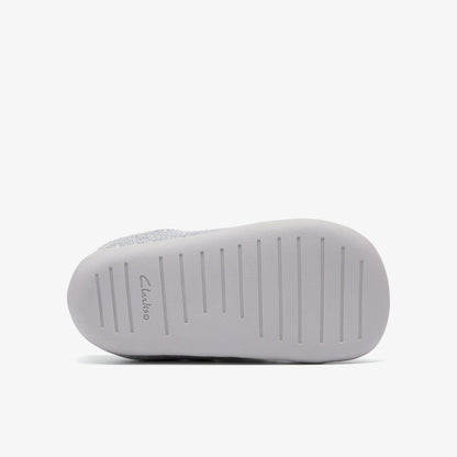 Clarks Roamer Craft Toddler Silver Patent