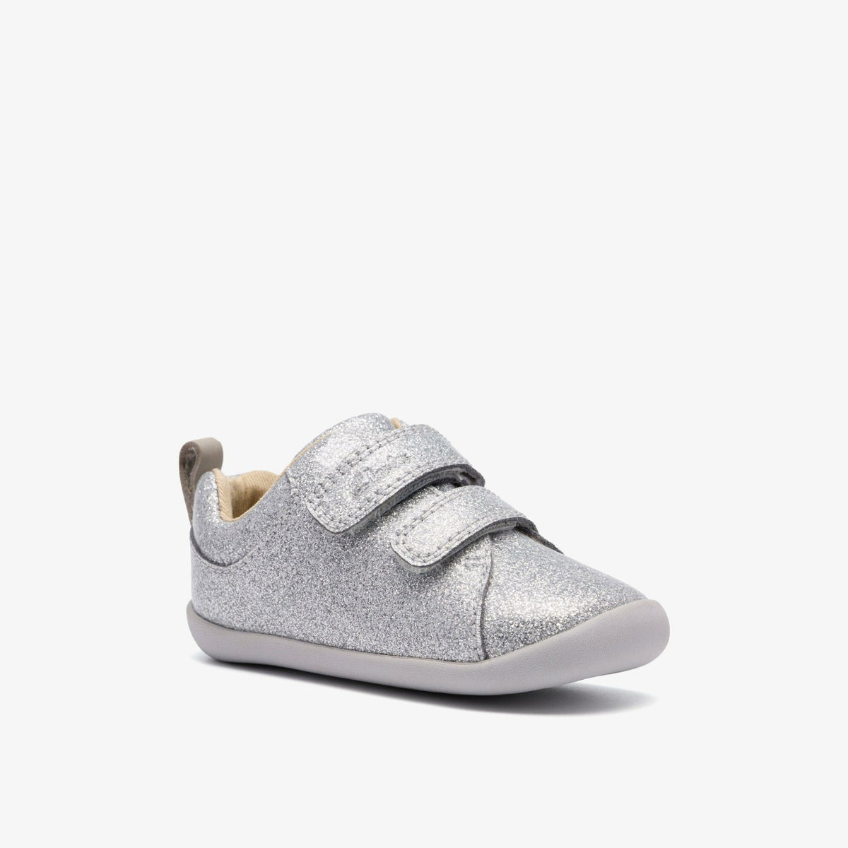 Clarks Roamer Craft Toddler Silver Patent