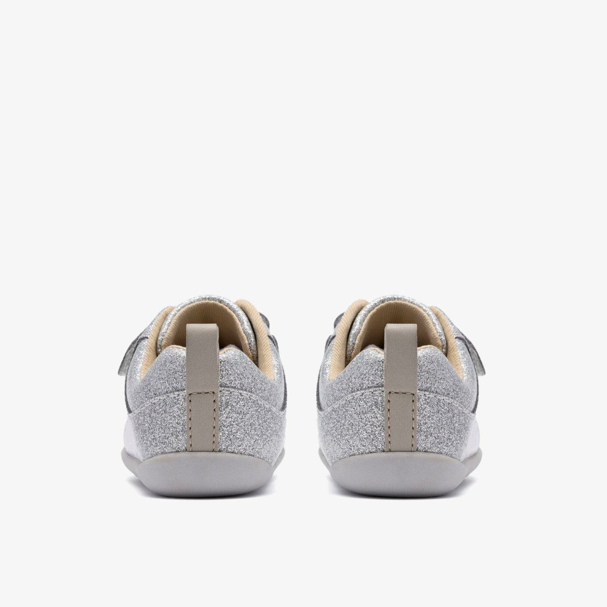 Clarks Roamer Craft Toddler Silver Patent
