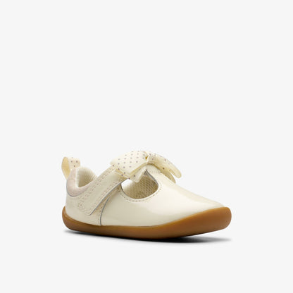 Clarks Roamer Trim Toddler Off White