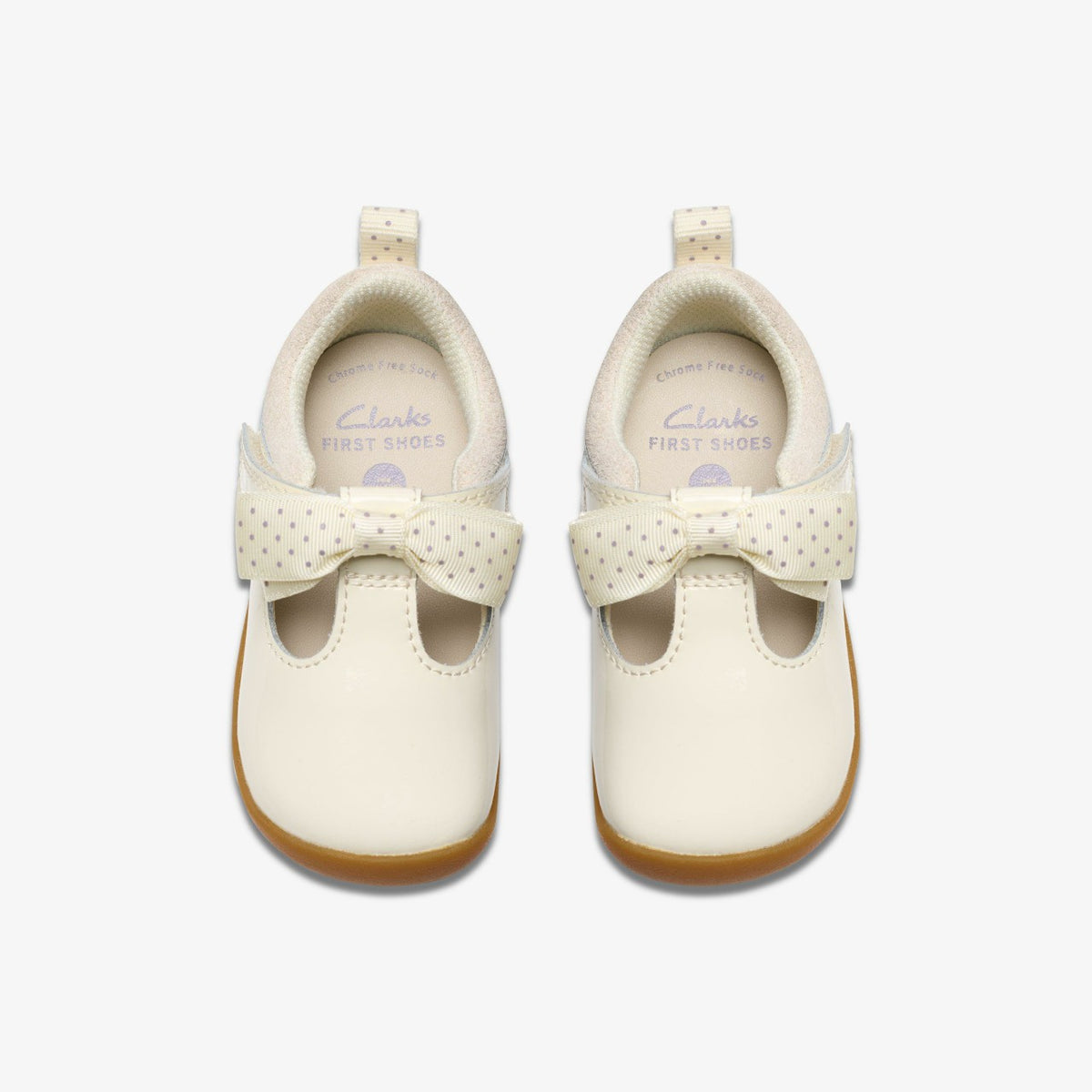 Clarks Roamer Trim Toddler Off White
