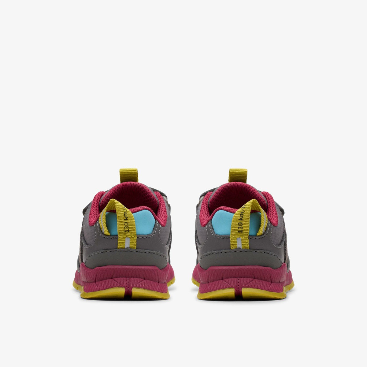 Clarks Selva Hero Toddler Dark Grey Combination