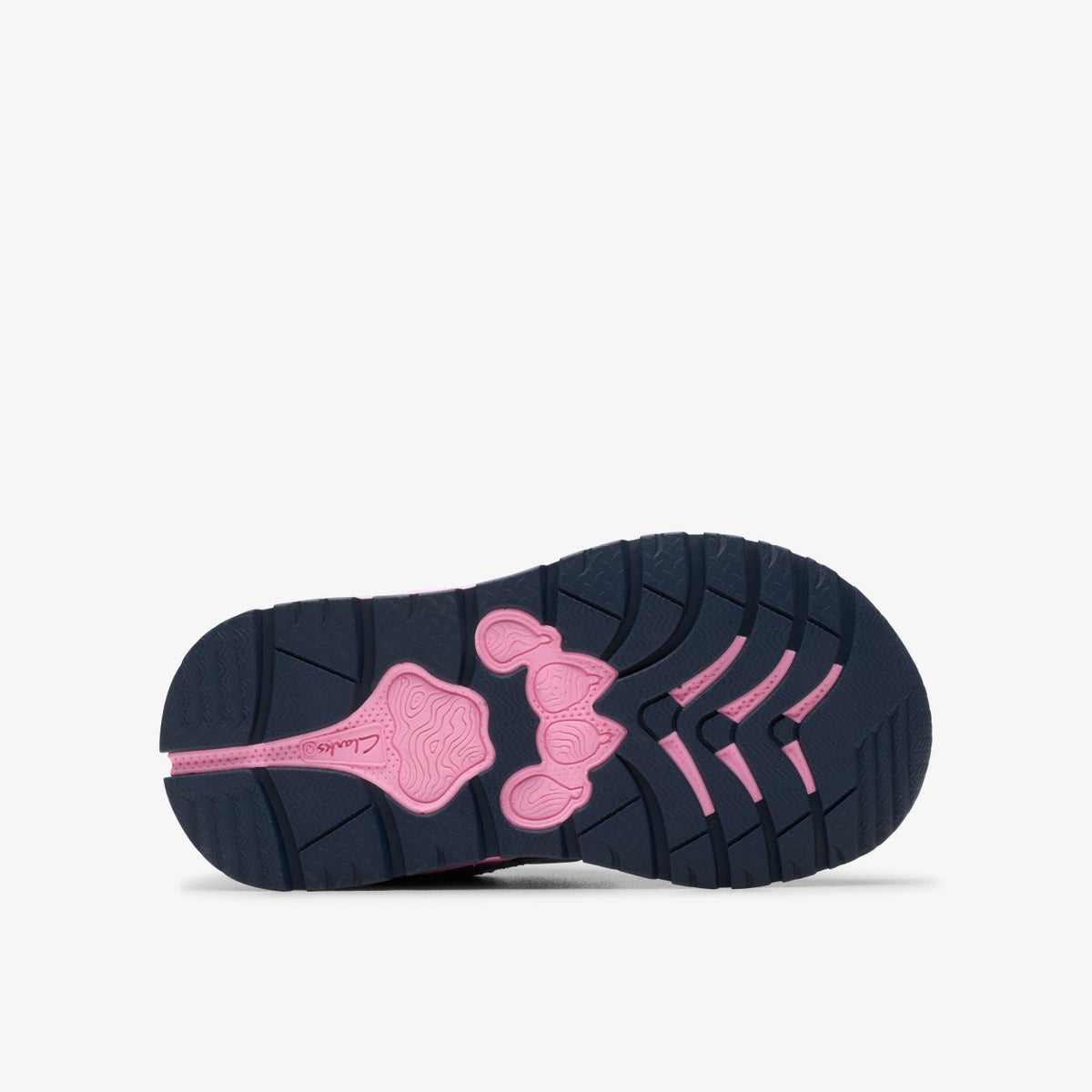 Clarks Selva Hero Toddler Lilac Combination