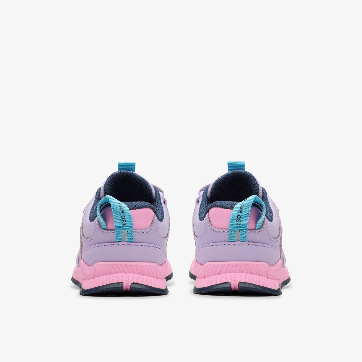 Clarks Selva Hero Toddler Lilac Combination