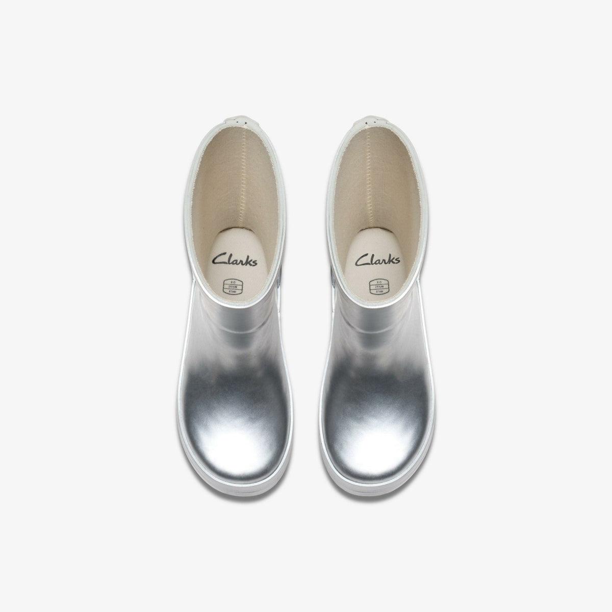 Clarks Tarri Run Toddler Silver