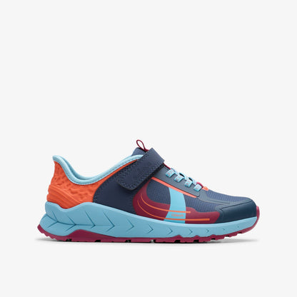 Clarks Selva Lane Kid Navy Combination