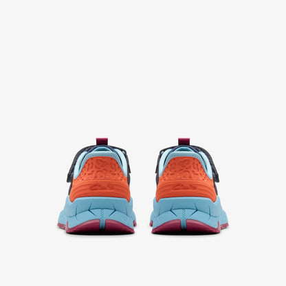 Clarks Selva Lane Kid Navy Combination