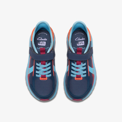 Clarks Selva Lane Kid Navy Combination