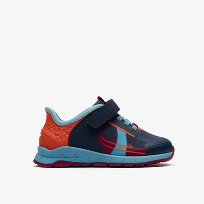 Clarks Selva Lane Toddler Navy Combination