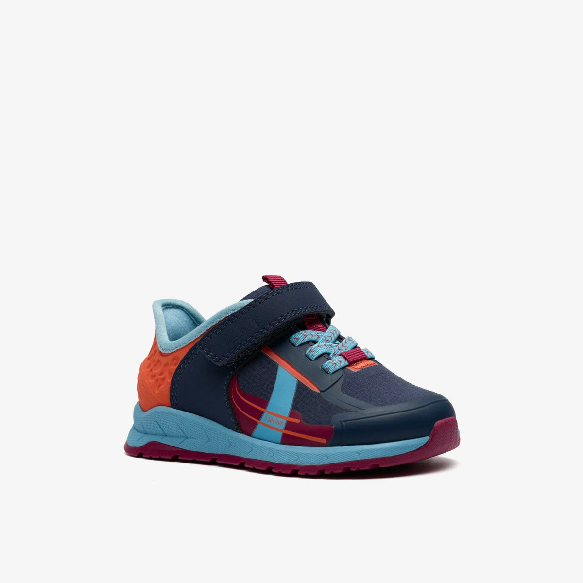 Clarks Selva Lane Toddler Navy Combination