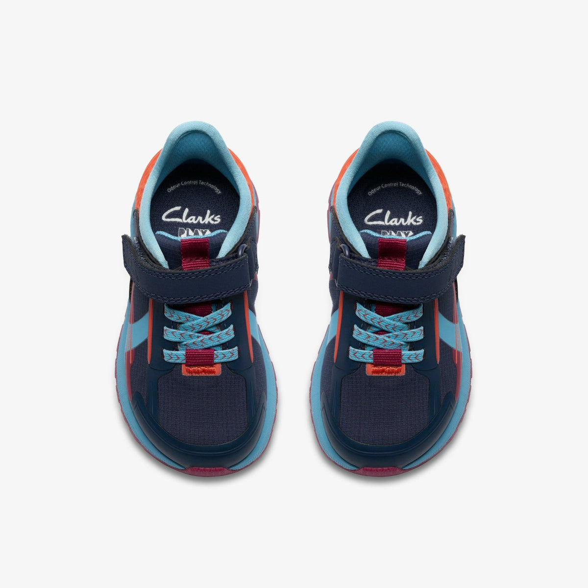 Clarks Selva Lane Toddler Navy Combination