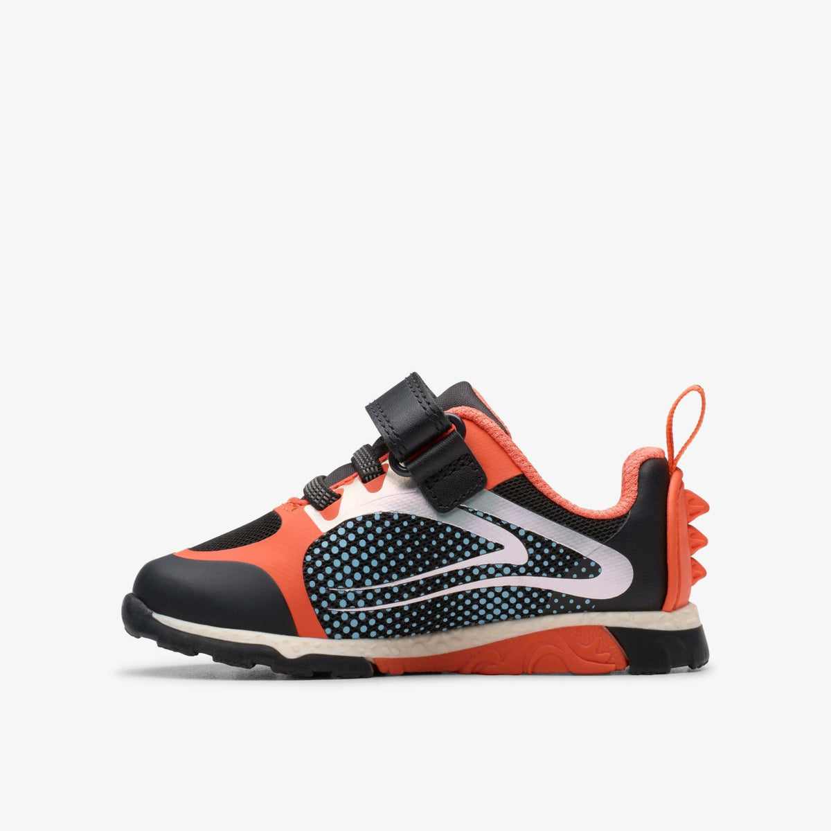 Clarks Steggy 2 Fly Toddler Black/Orange