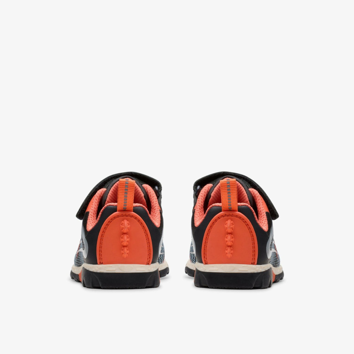 Clarks Steggy 2 Fly Toddler Black/Orange