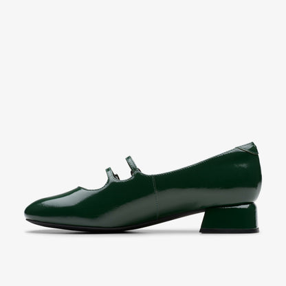 Clarks Daiss 30 Shine Dark Green
