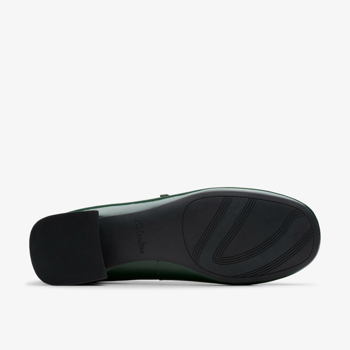 Clarks Daiss 30 Shine Dark Green
