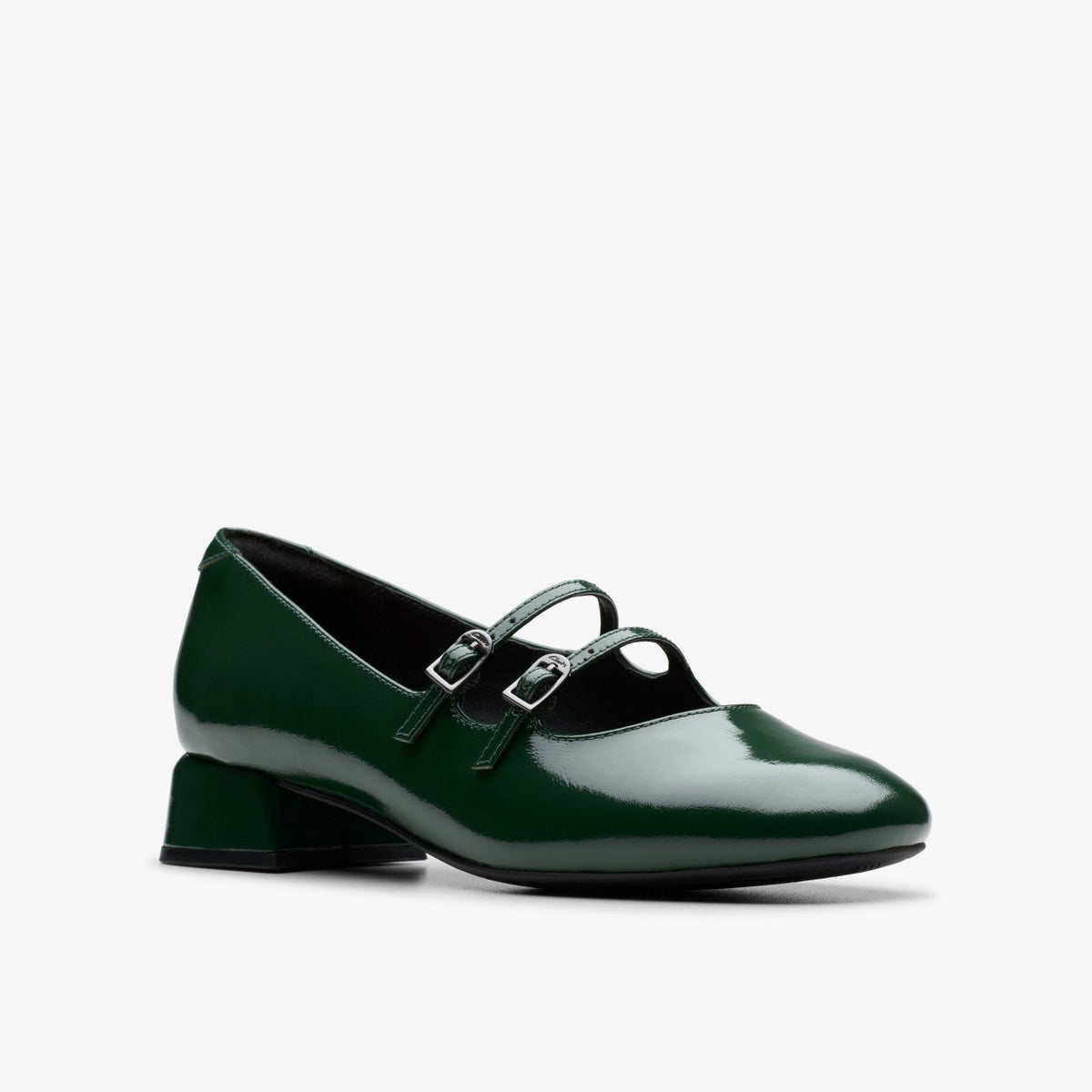 Clarks Daiss 30 Shine Dark Green