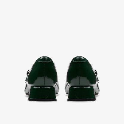 Clarks Daiss 30 Shine Dark Green