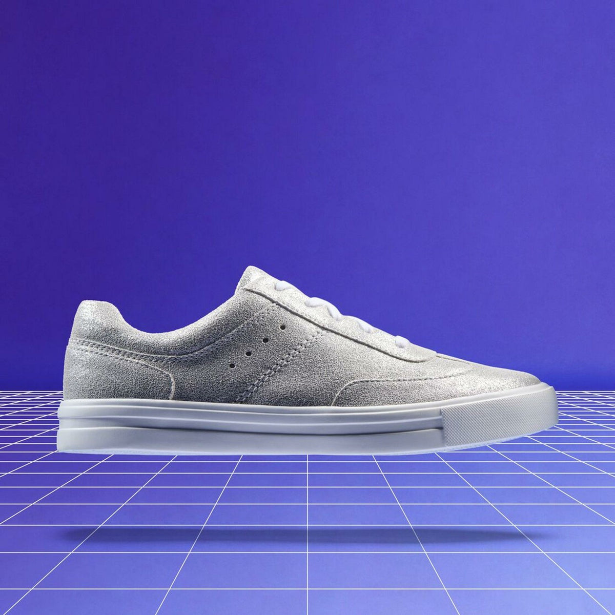Clarks Makea Court Metallic Leather