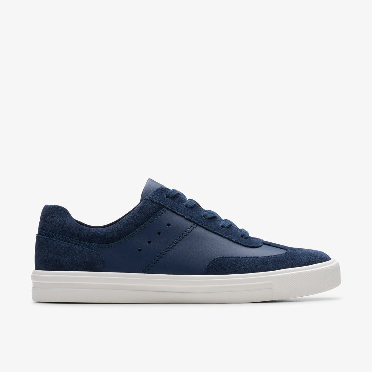Clarks Makea Court Navy Leather