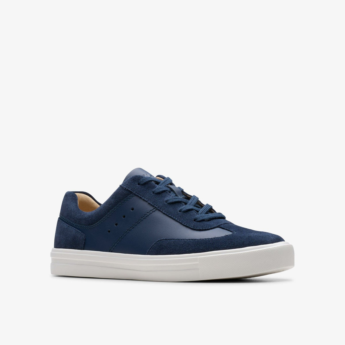 Clarks Makea Court Navy Leather