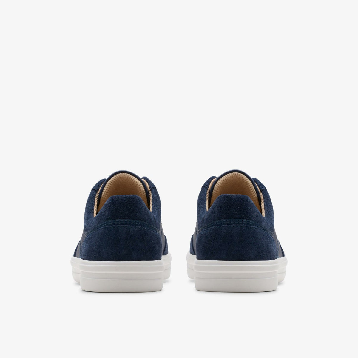 Clarks Makea Court Navy Leather