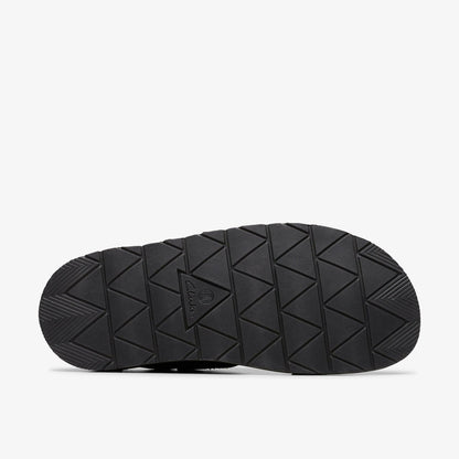 Clarks Solsbury Mule Black Suede