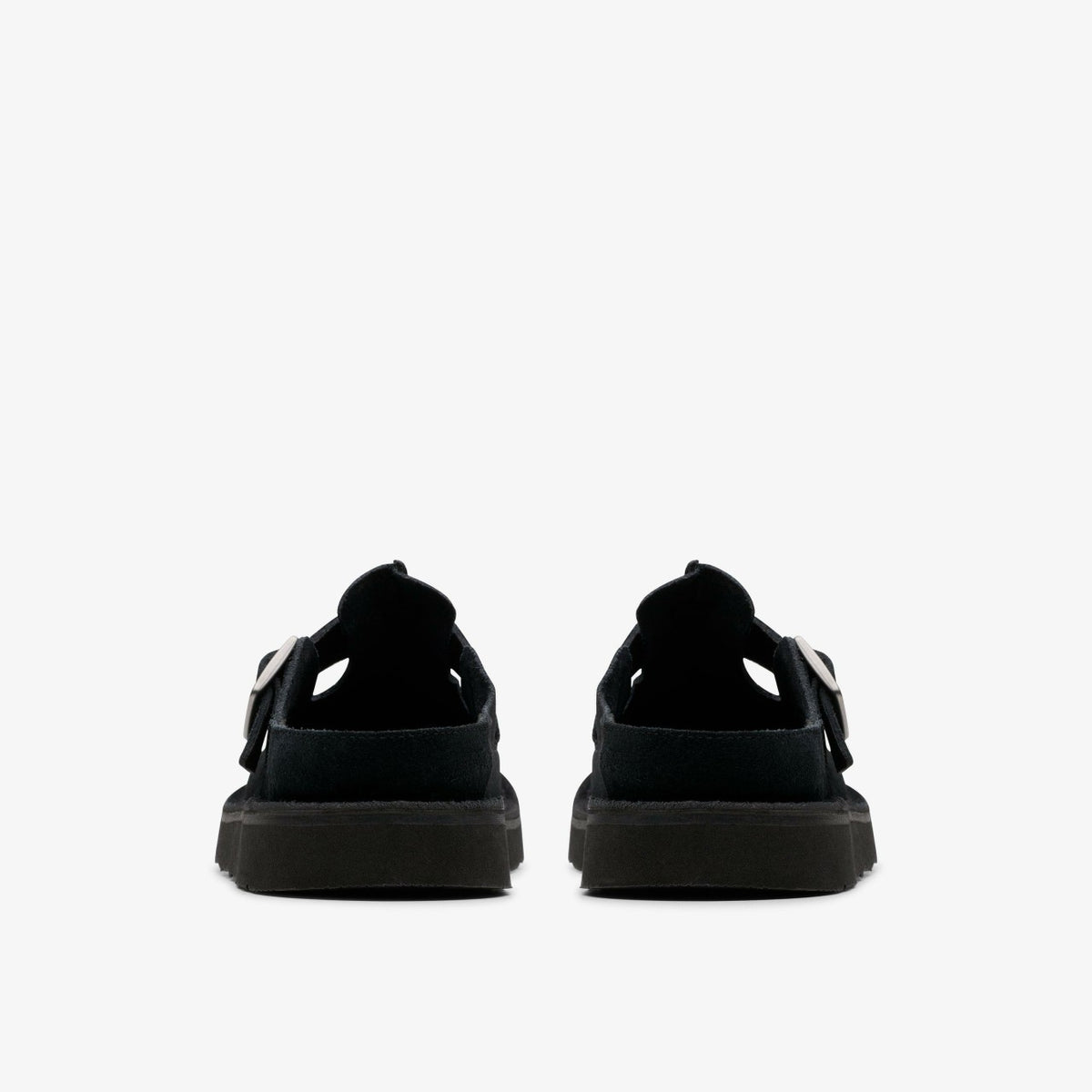 Clarks Solsbury Mule Black Suede