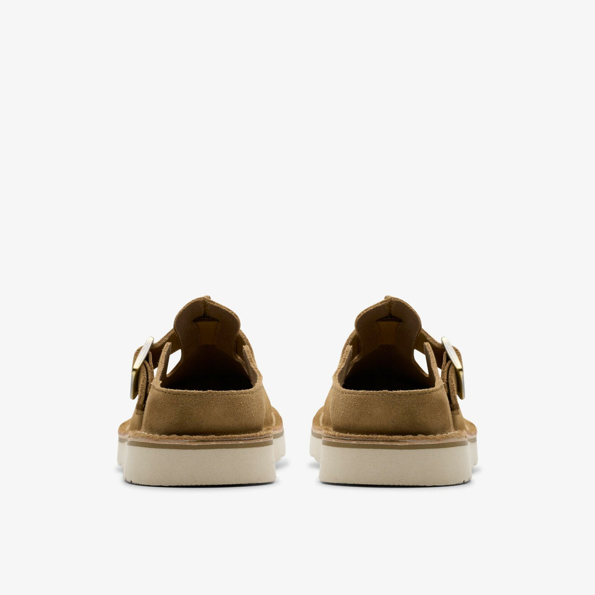 Clarks Solsbury Mule Dark Sand Suede