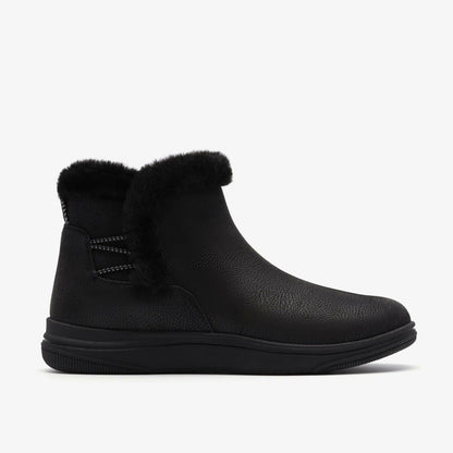 Clarks Brinkley Fur Black Combination