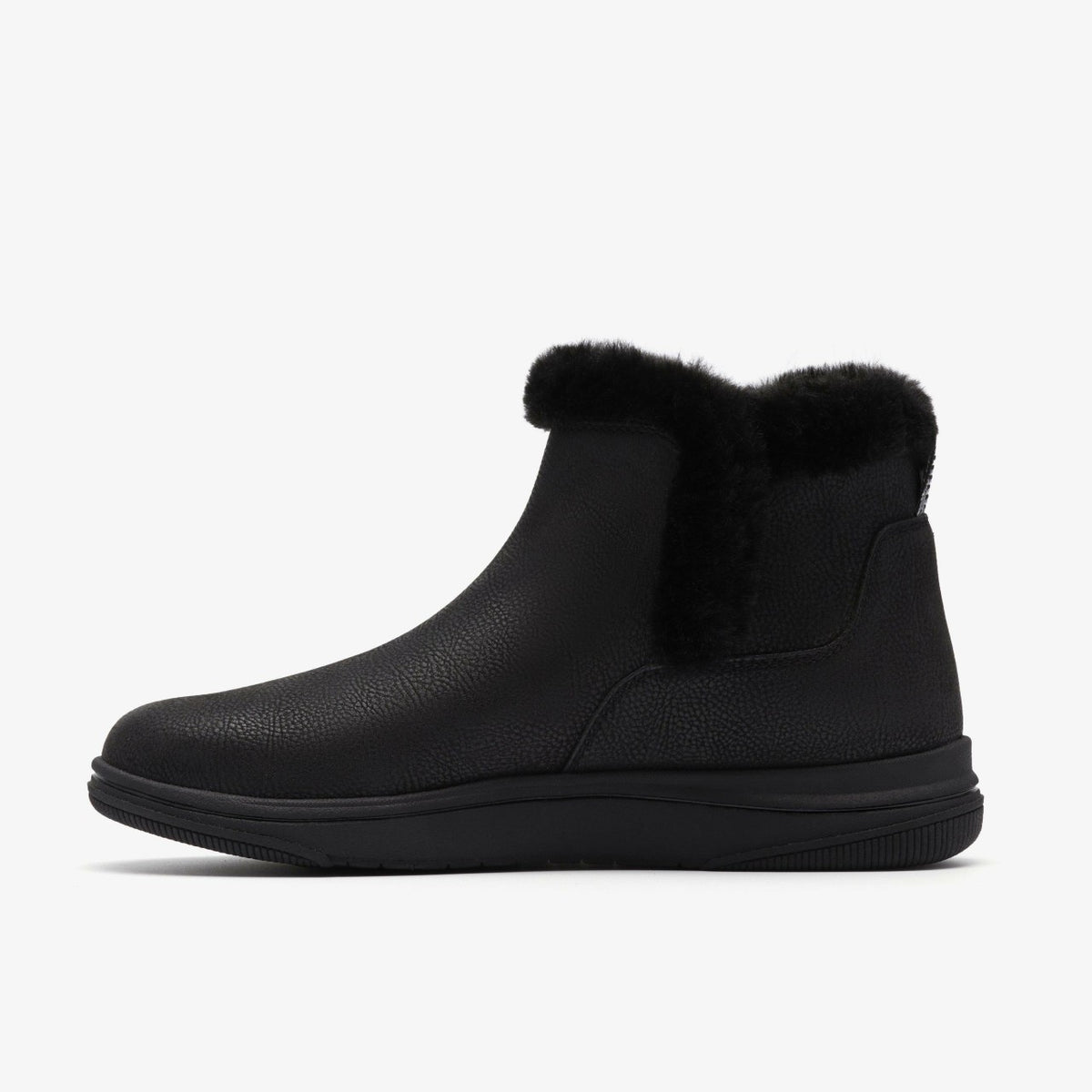 Clarks Brinkley Fur Black Combination