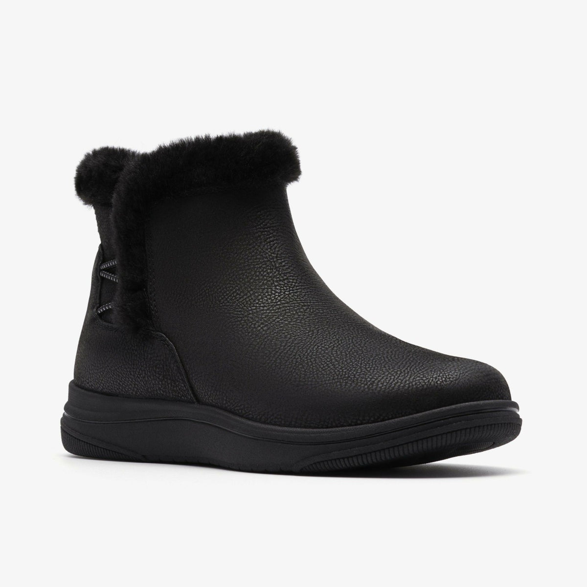 Clarks Brinkley Fur Black Combination