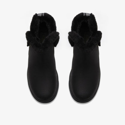 Clarks Brinkley Fur Black Combination