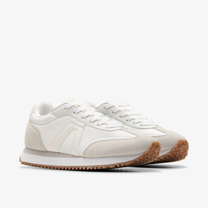 Clarks Calo Run White Combination