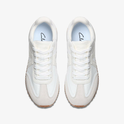 Clarks Calo Run White Combination