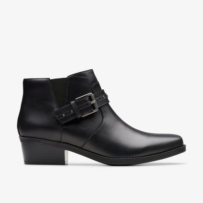 Clarks Danyelle Wish Black Leather