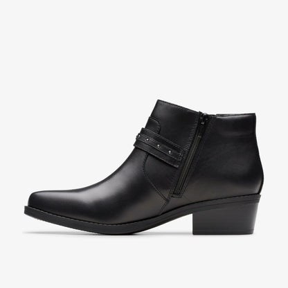 Clarks Danyelle Wish Black Leather