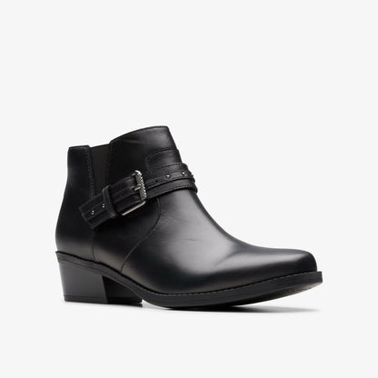Clarks Danyelle Wish Black Leather