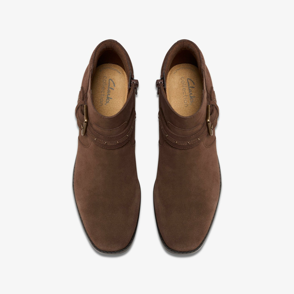 Clarks Danyelle Wish Brown Suede