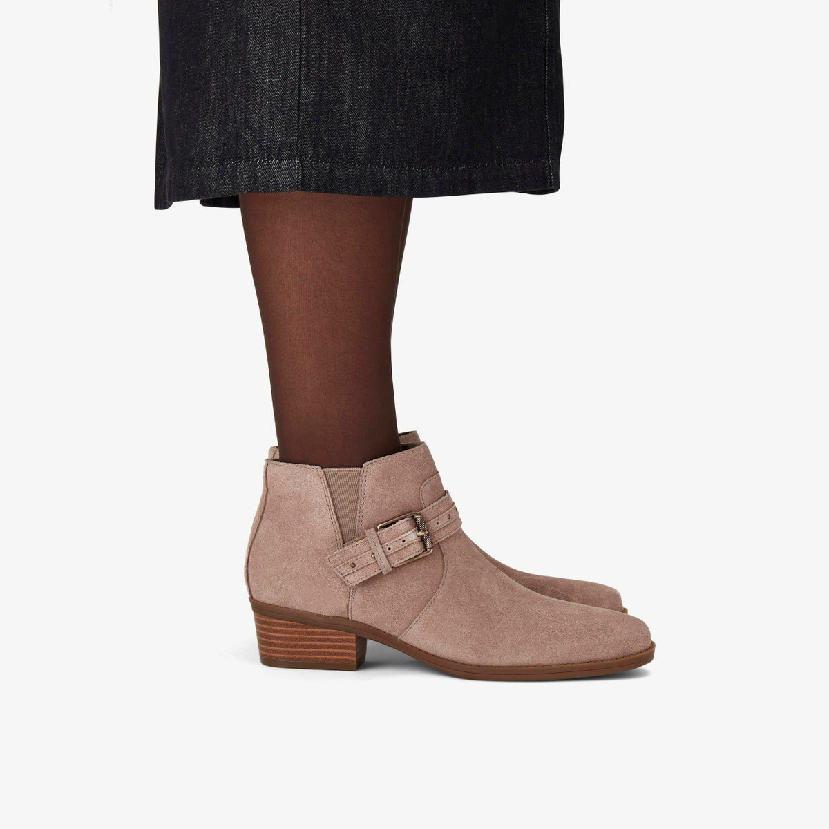 Clarks Danyelle Wish Light Taupe Suede