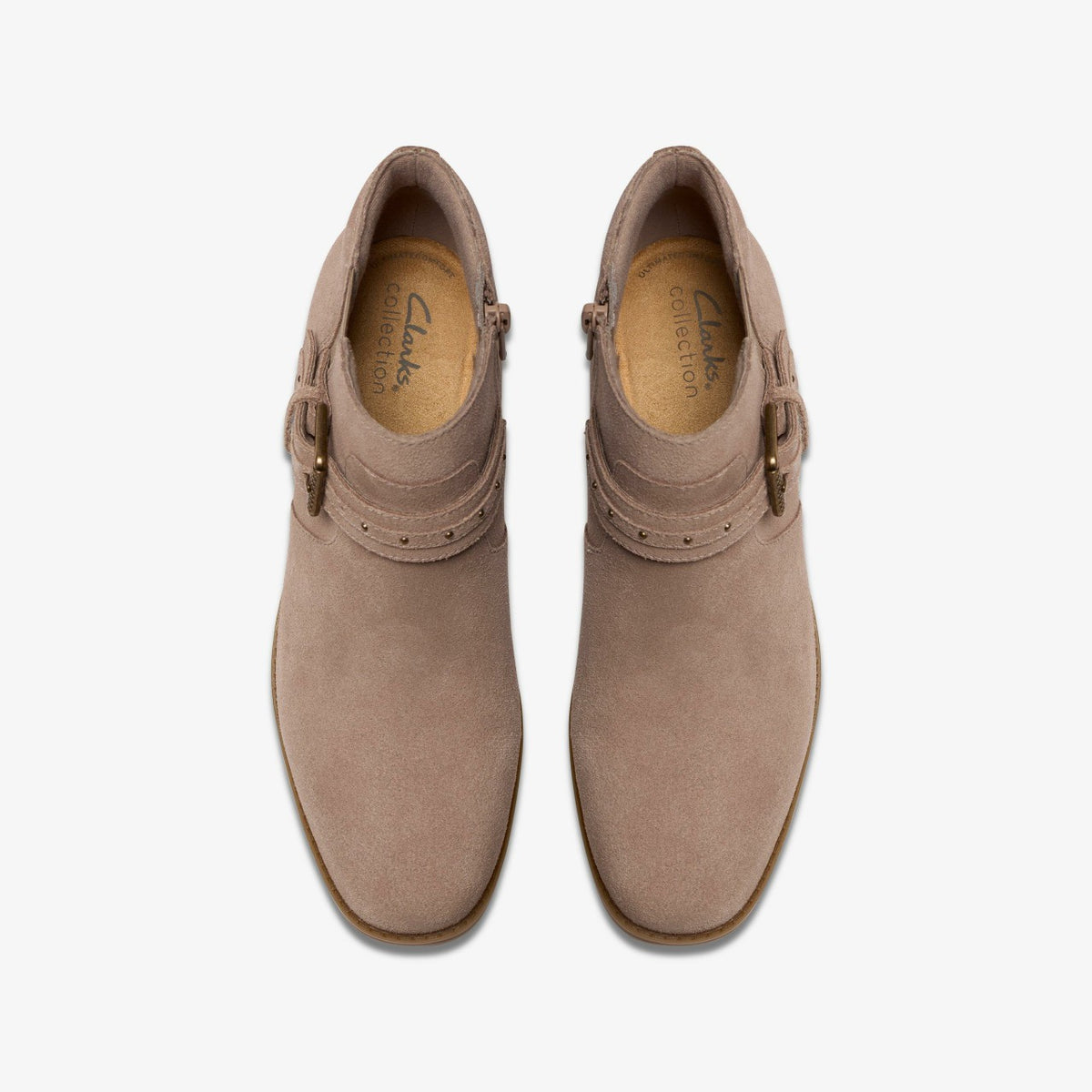 Clarks Danyelle Wish Light Taupe Suede
