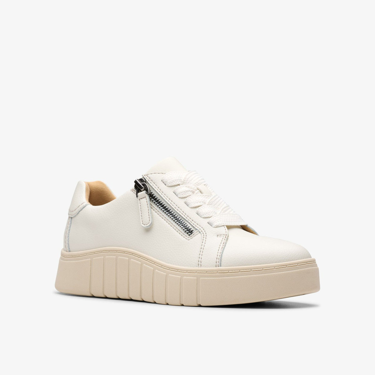 Clarks Mykah Joy Off White Leather