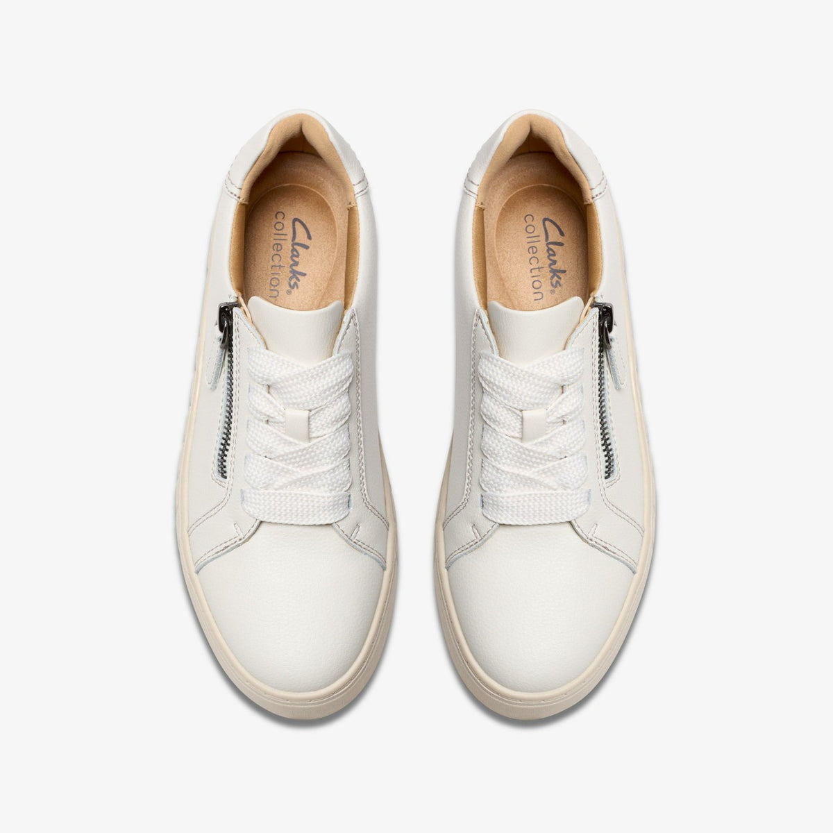 Clarks Mykah Joy Off White Leather