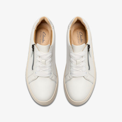 Clarks Mykah Joy Off White Leather