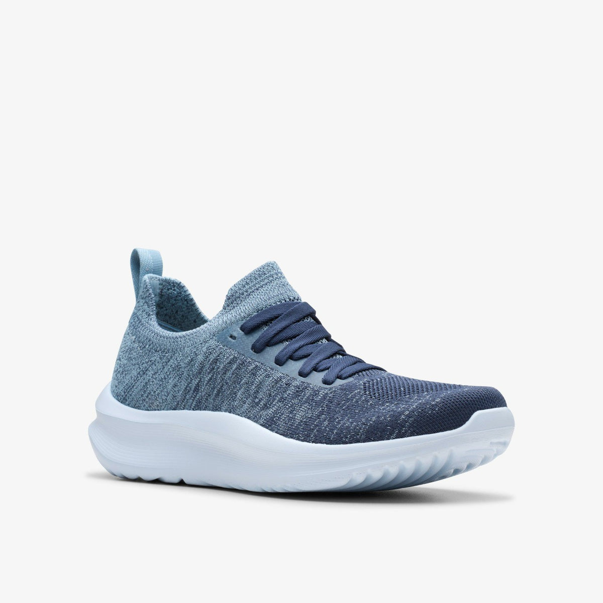 Clarks Solevana Lace Light Blue Combination
