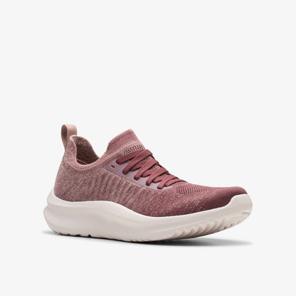 Clarks Solevana Lace Merlot Combination